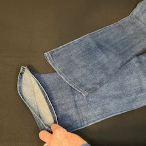 Women's BKE Demin, vintage Stardust Stretch flare jeans. Size 27 x 31 1/2 - Picture 6 of 13